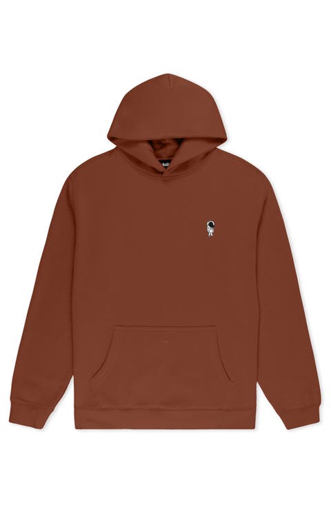 Astronaut Relaxed Midweight Fleece Pullover Hoodie