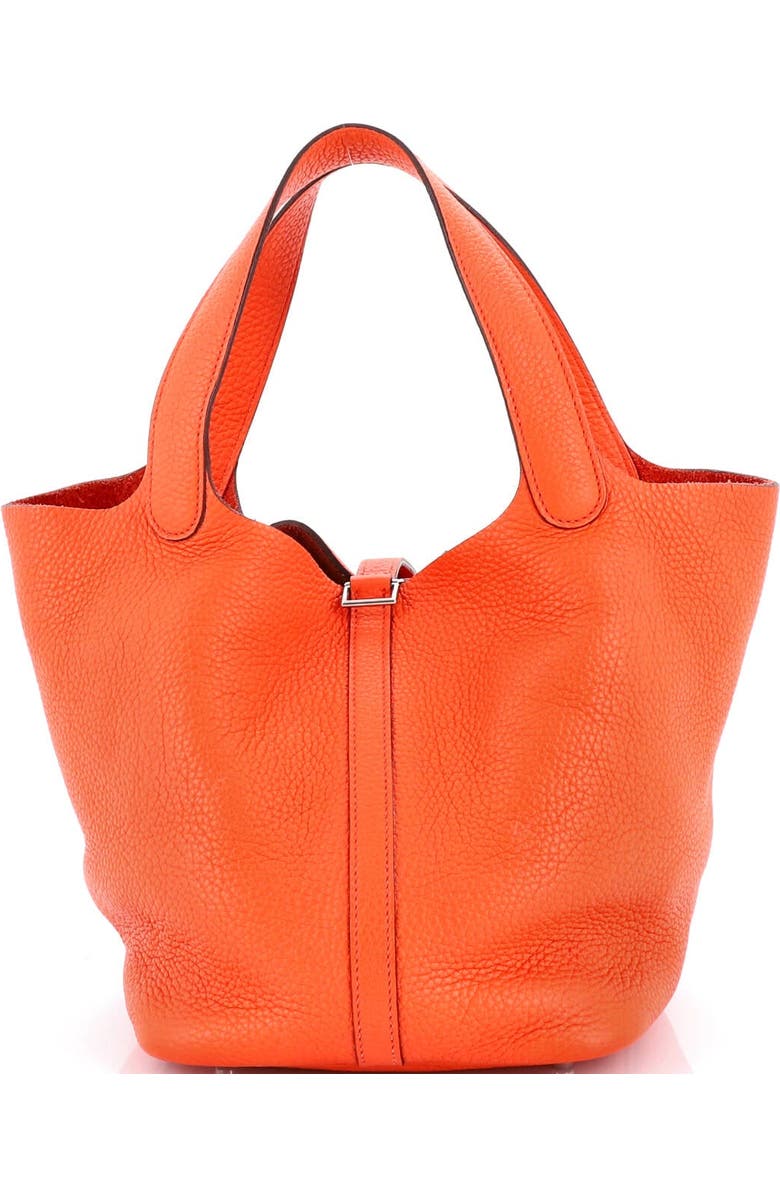 Pre-Owned Hermes Picotin Lock Bag Clemence MM, Alternate, color,