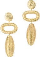 Deepa Gurnani Fontana Drop Earrings
