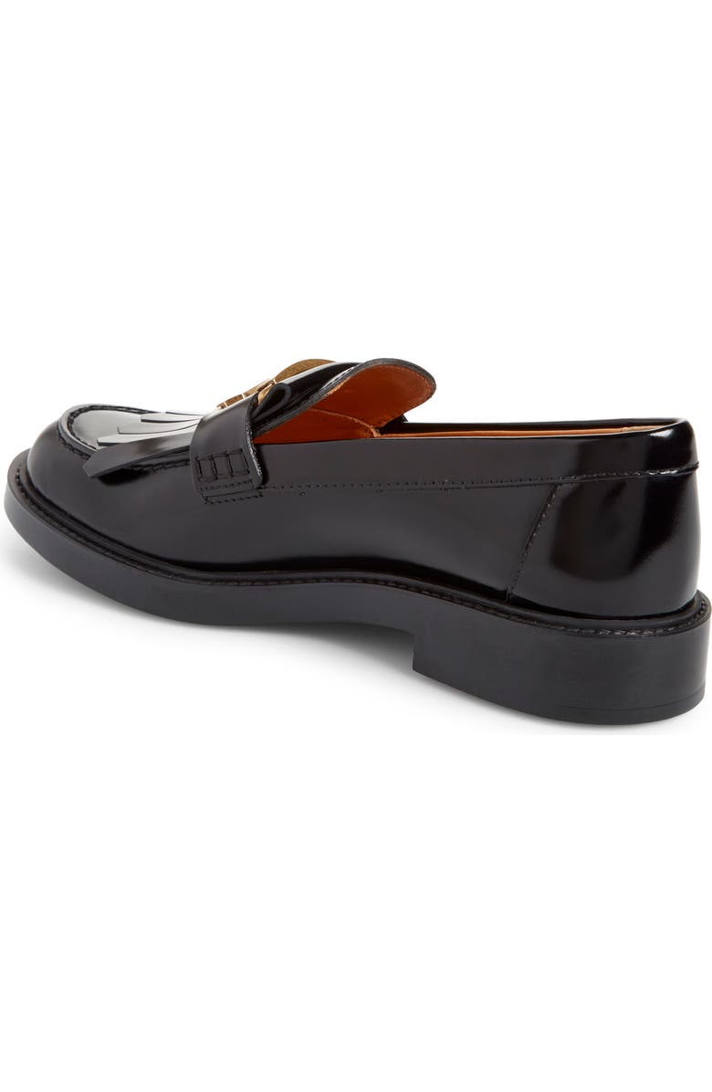 Tod's Buckle Kiltie Loafer, Alternate, color,