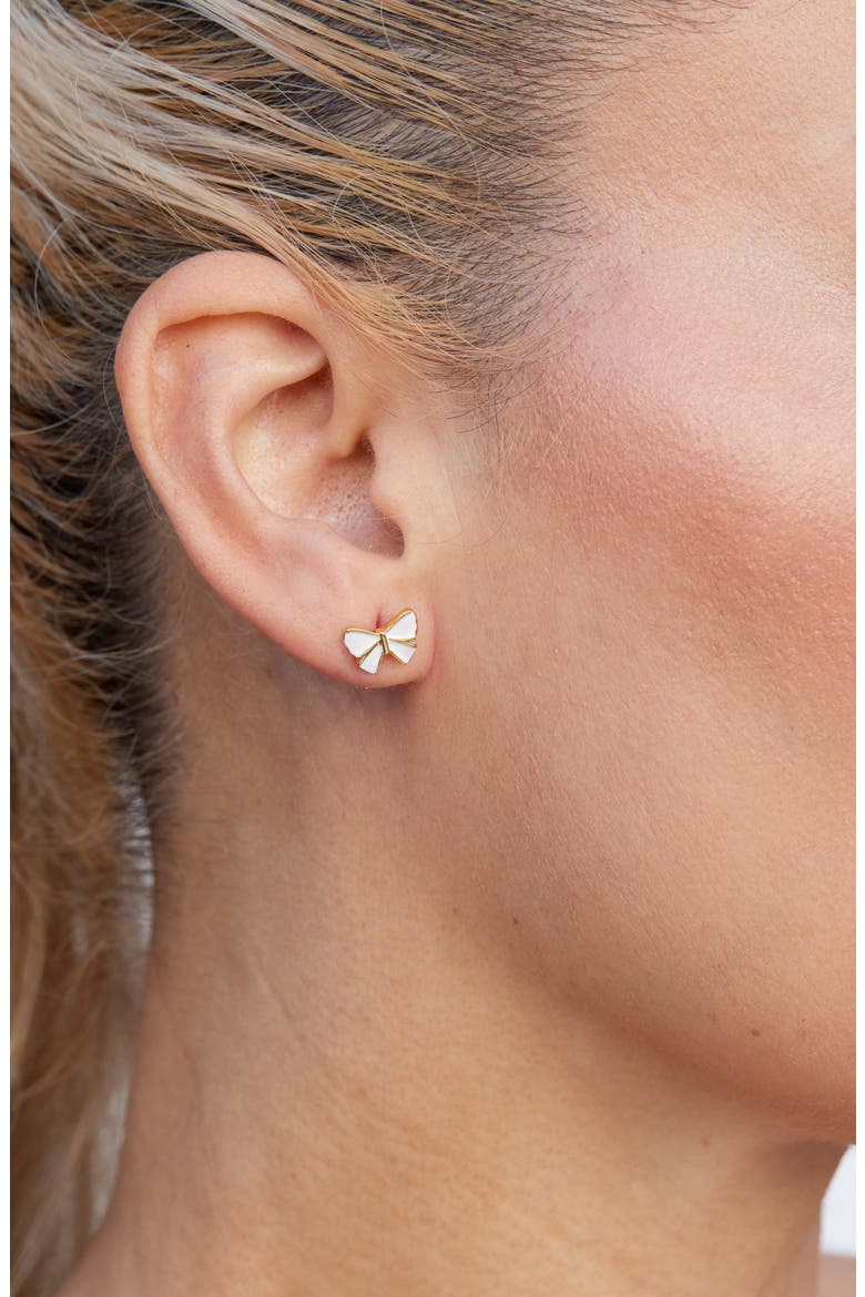 Set of 3 Assorted Stud Earrings, Alternate, color, YELLOW