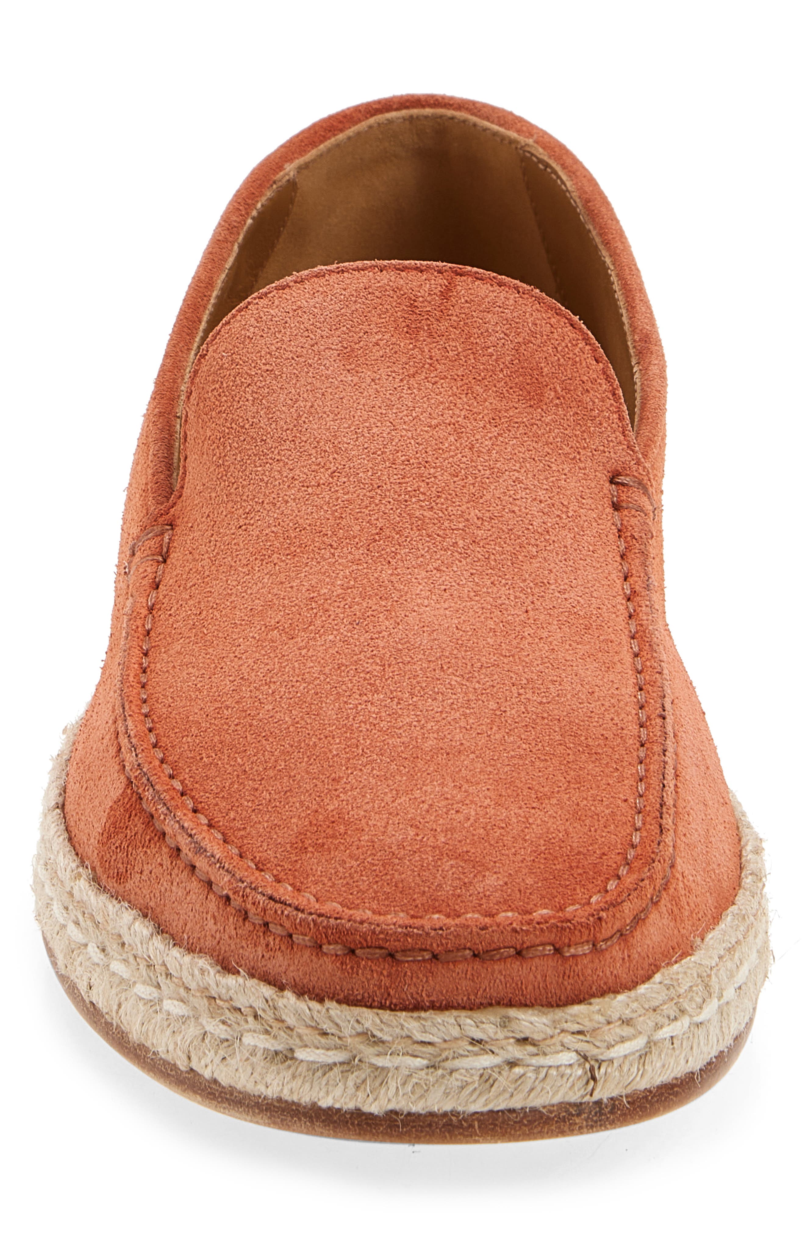 JM WESTON Uzes Espadrille Loafer, Alternate, color, Clay Suede