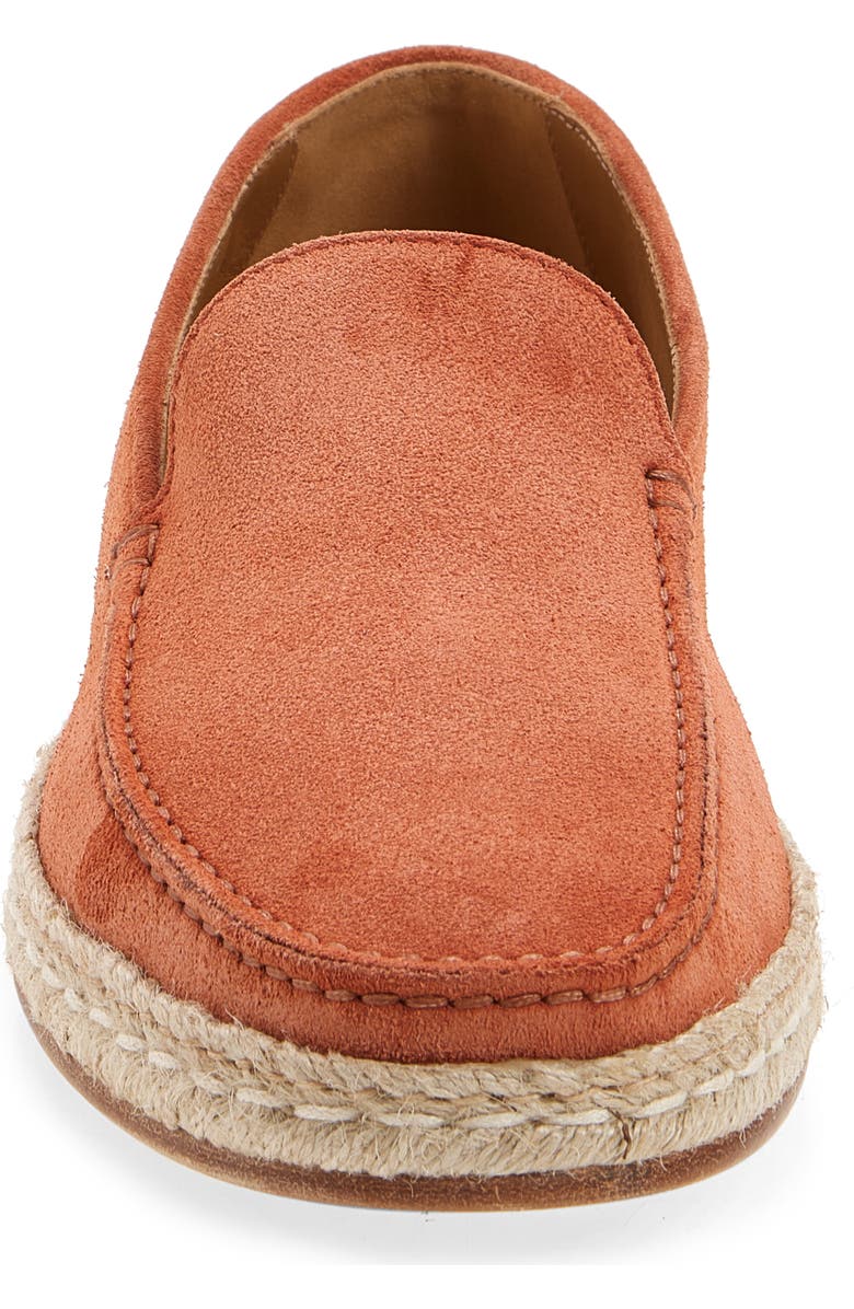 JM WESTON Uzes Espadrille Loafer, Alternate, color, Clay Suede