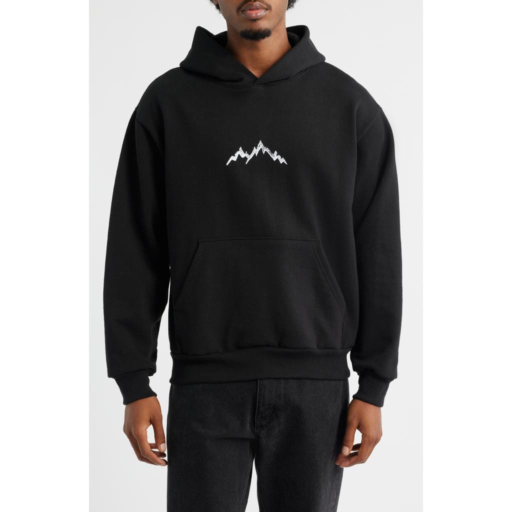 Afield Out Woodmark Graphic Hoodie in Black  product
