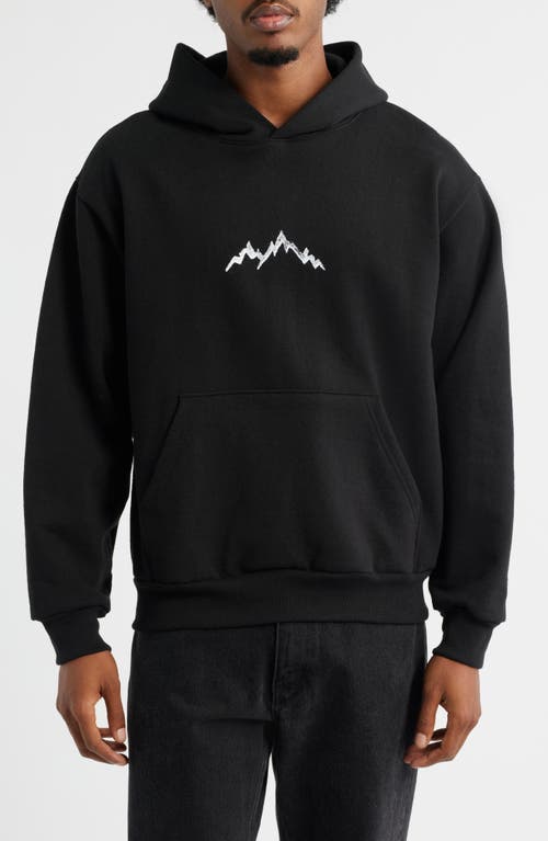 Afield Out Woodmark Graphic Hoodie In Black