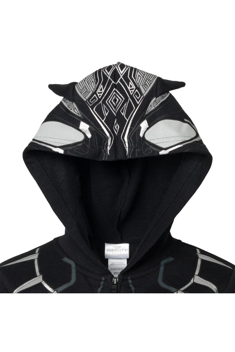 Avengers Black Panther Cosplay Pullover Hoodie, Alternate, color, Multicolor