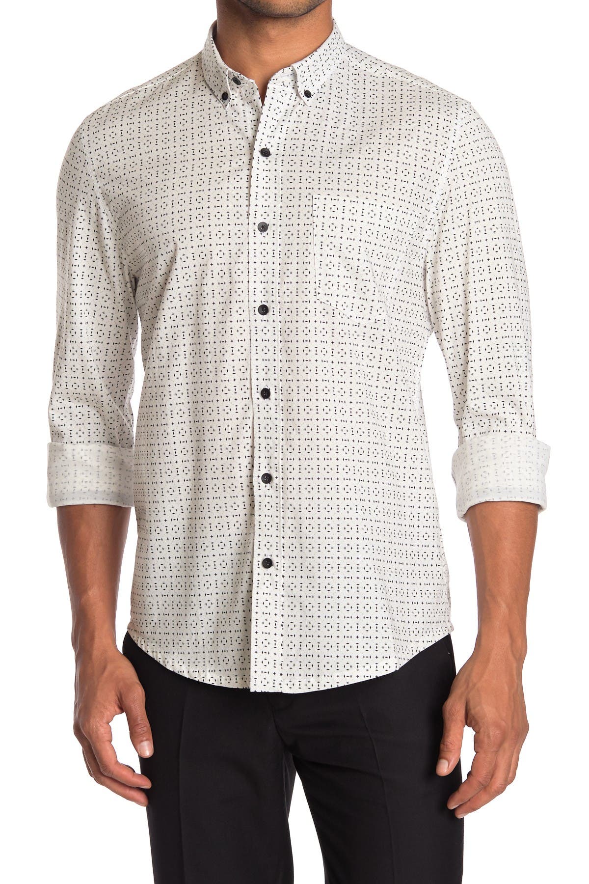 W.R.K Diamond Circle Print Reworked Shirt (Men) | Nordstromrack