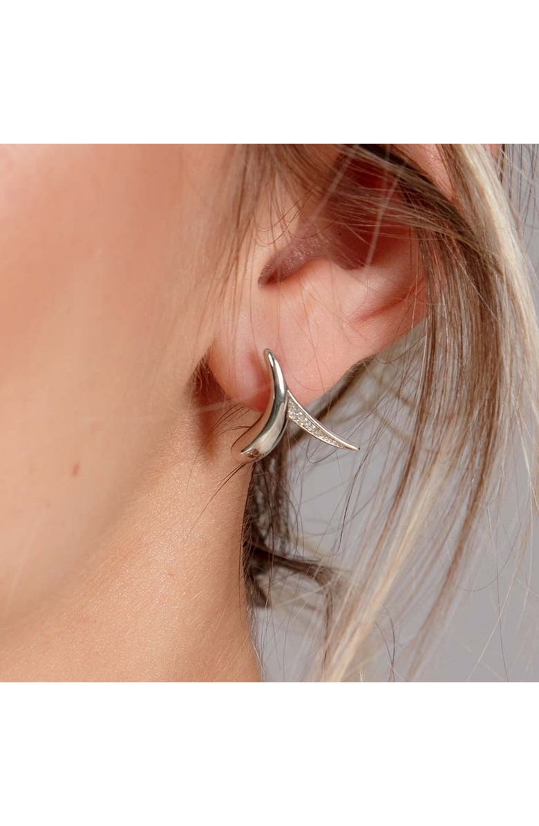 Lucy Quartermaine Sycamore Studs, Alternate, color, Sterling Silver