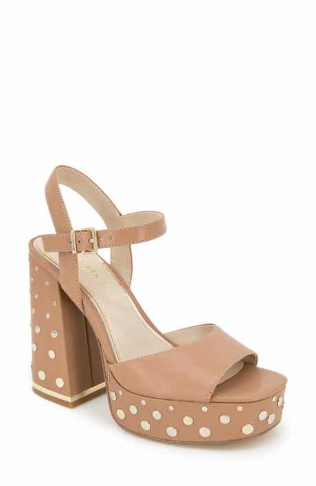 Kenneth Cole New York Dolly Stud Ankle Strap Platform Sandal