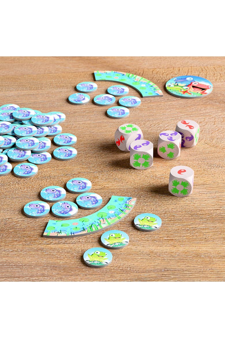 Froggos Dice Game, Alternate, color, Yellow Multi