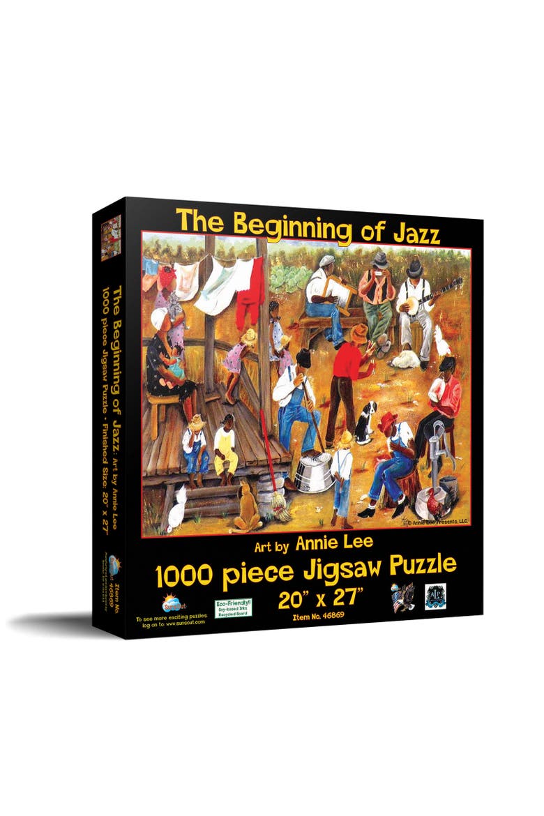 The Beginning of Jazz 1000 piece Jigsaw Puzzle for Adults, Main, color, Multicolor