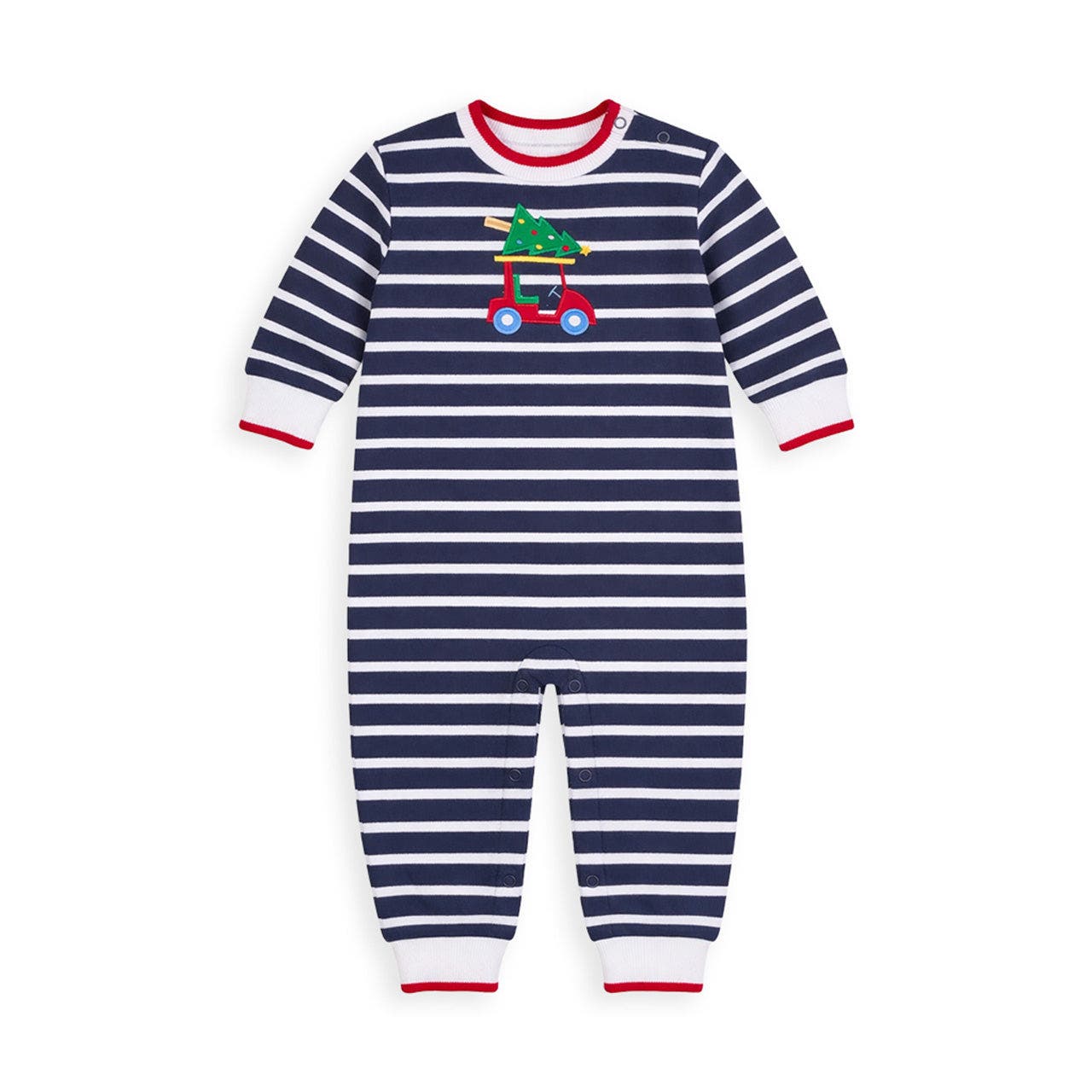 selected Blue & White Stripe