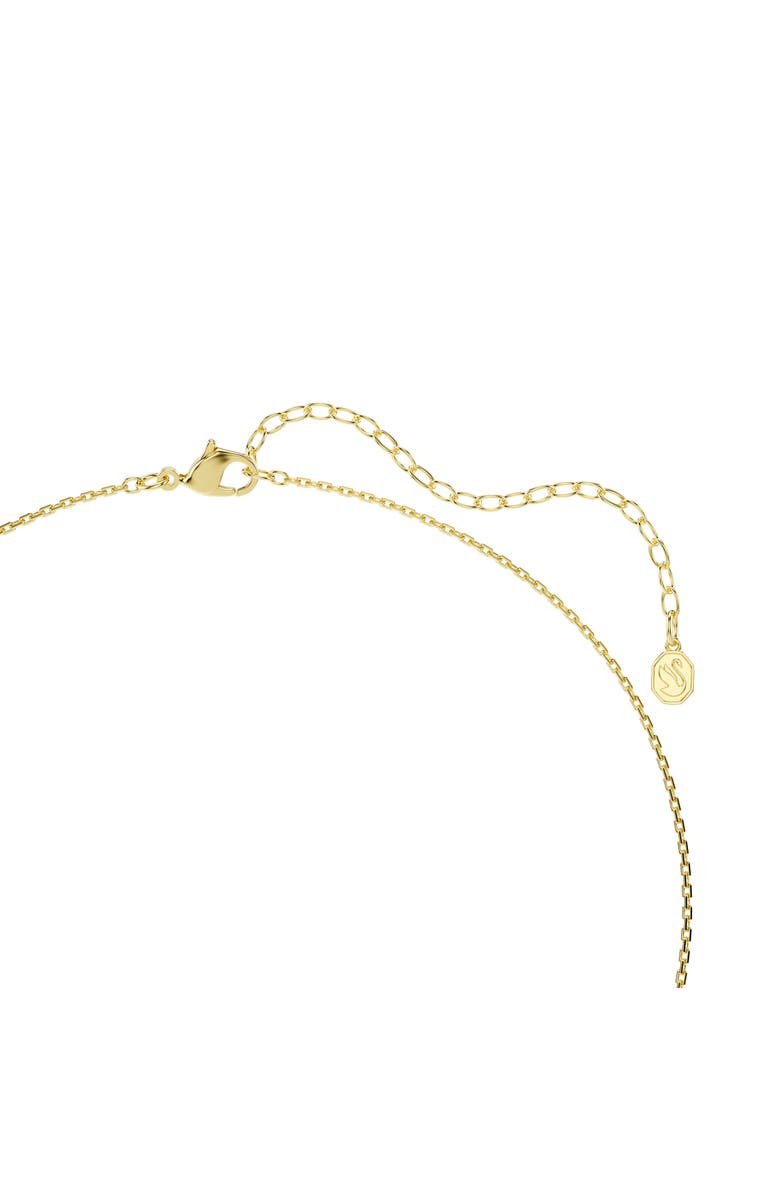 Swarovski Minions<sup>®</sup> King Bob Crystal Pendant Necklace, Alternate, color, Gold/ Multi