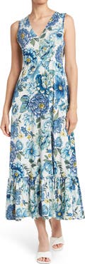 BY DESIGN Love By Design Alba Sleeveless Tiered Maxi Dress