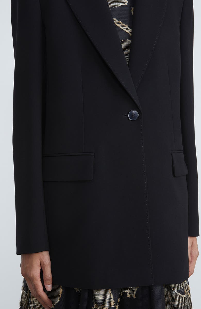 Lafayette 148 New York Finesse Crepe Blazer, Alternate, color, 