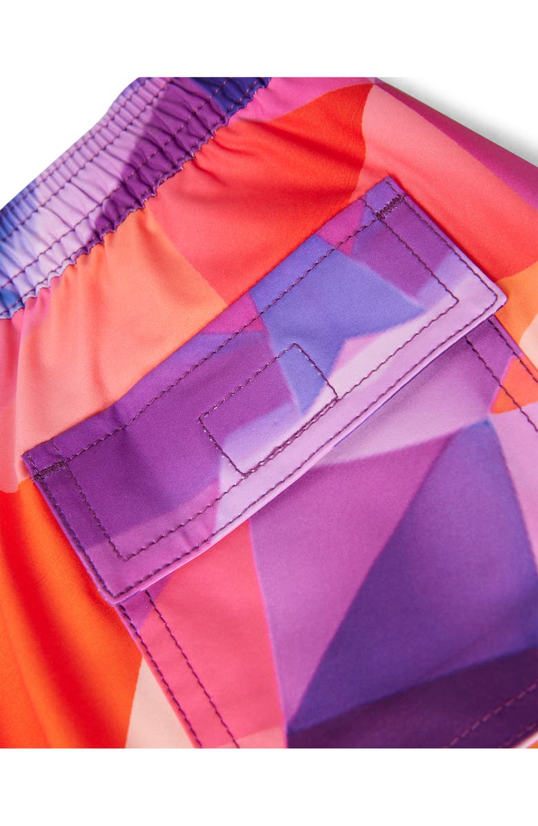 Psycho Bunny Randolph Print Swim Trunks, Alternate, color,