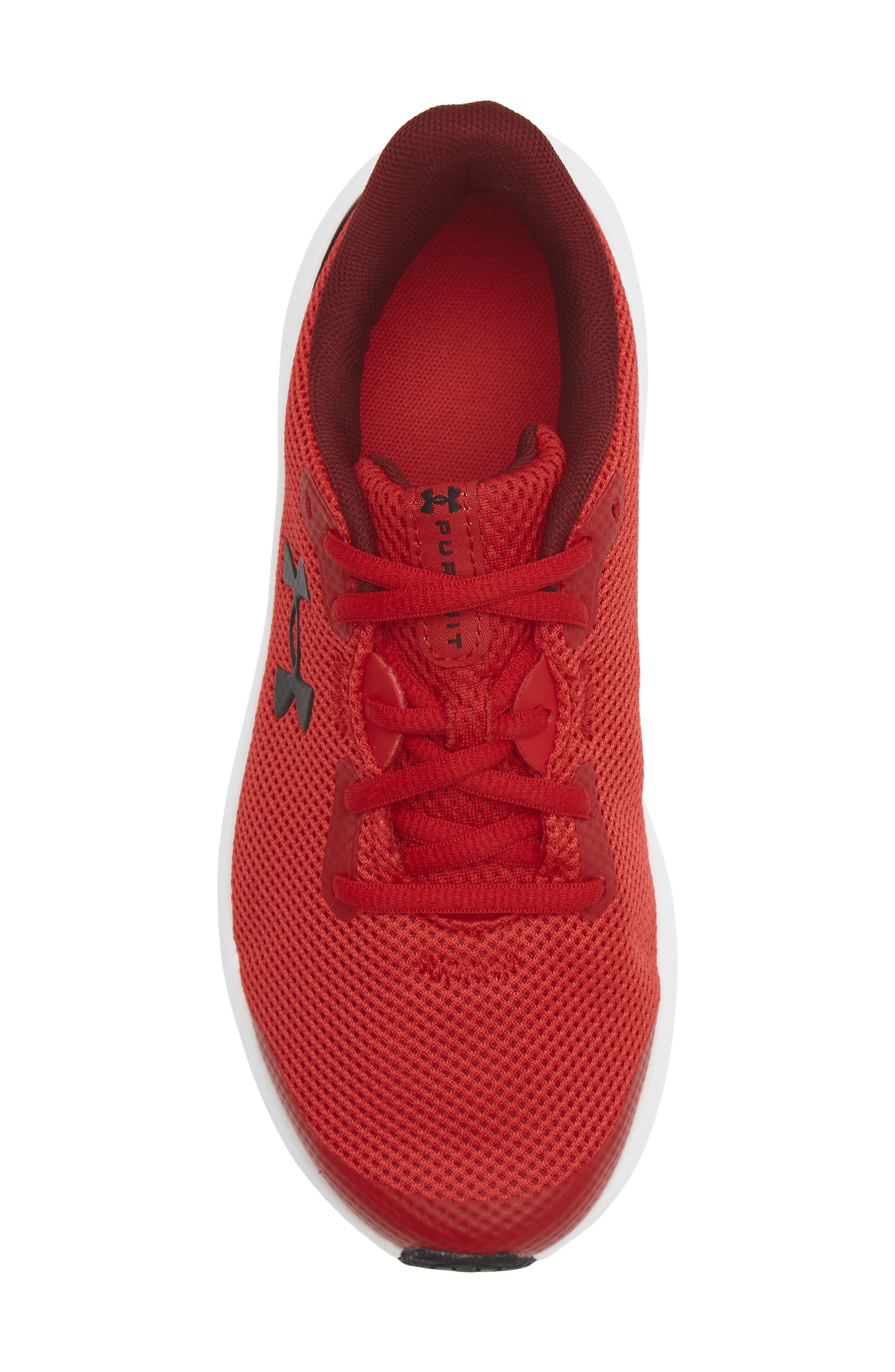 Kids' Pursuit 4 Running Shoe, Alternate, color, RED