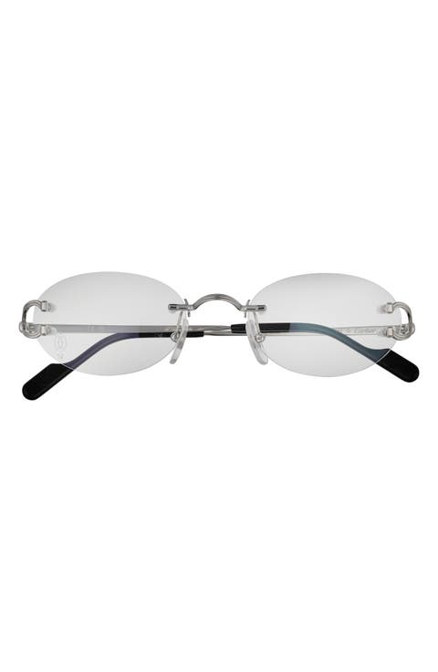 52mm Oval Optical Glasses