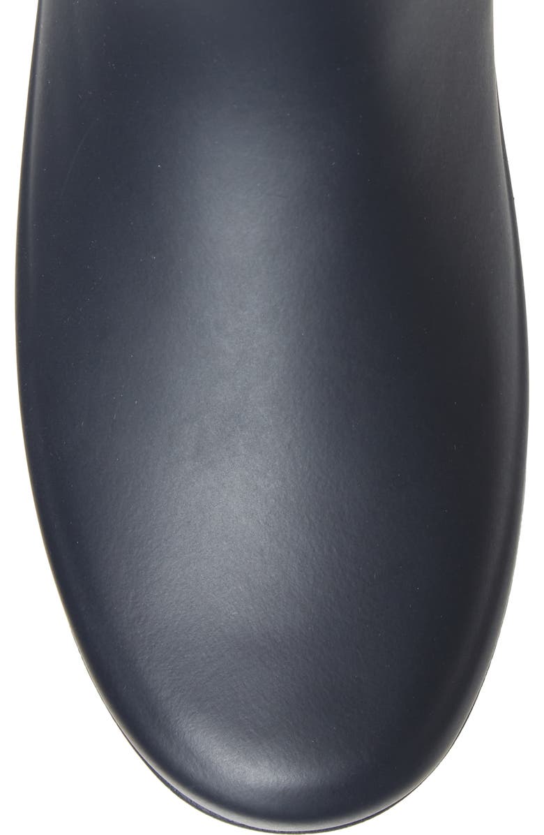 Hunter Original Refined Rain Boot, Alternate, color, Navy
