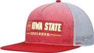 COLOSSEUM Men's Colosseum Cardinal/Gray Iowa State Cyclones Snapback Hat