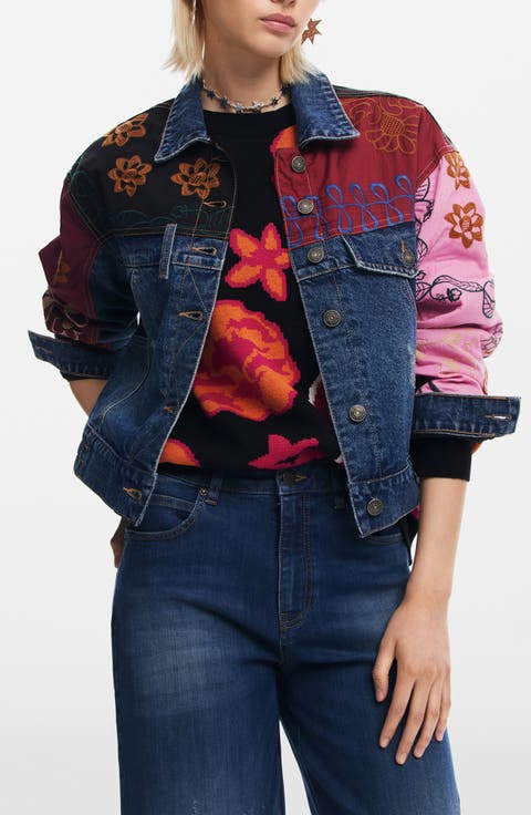 Madrid Patchwork Denim Jacket