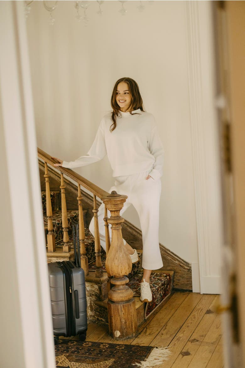 The Clubhouse Travel Pant, Alternate, color, Cream
