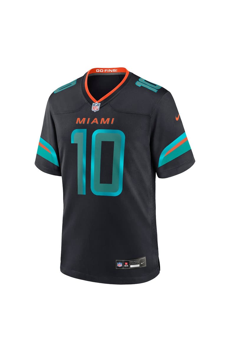 Nike Men's Nike Tyreek Hill Pitch Blue Miami Dolphins 2025 Rivalries Collection Game Jersey, Alternate, color, Navy