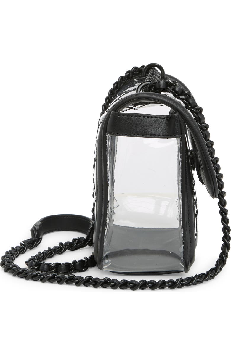 Steve Madden Orchid Clear Crossbody Bag, Alternate, color,