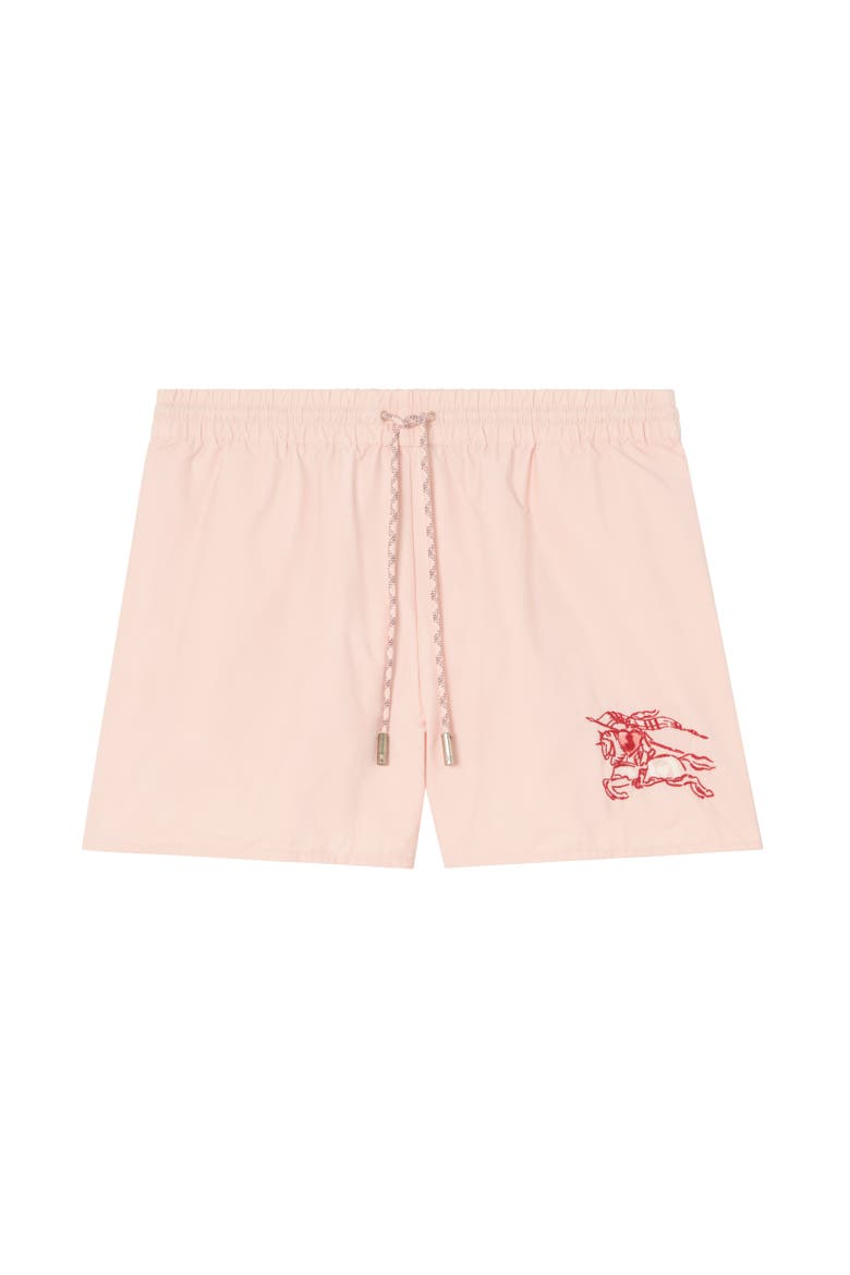 Heart Knight Stretch Nylon Shorts, Alternate, color, Compact pink