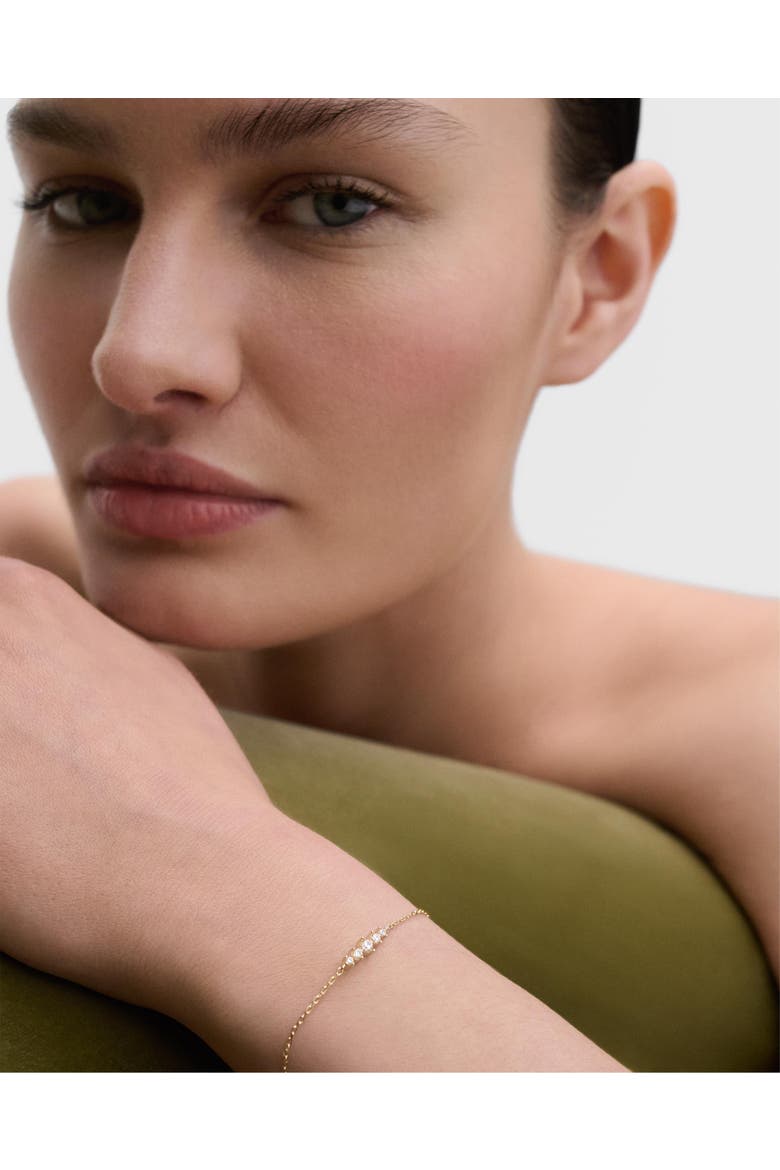 Estela Bracelet, Alternate, color, Gold