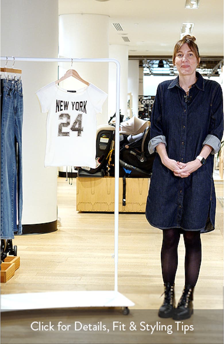 New York 24 Cotton Blend T-Shirt, sales video thumbnail