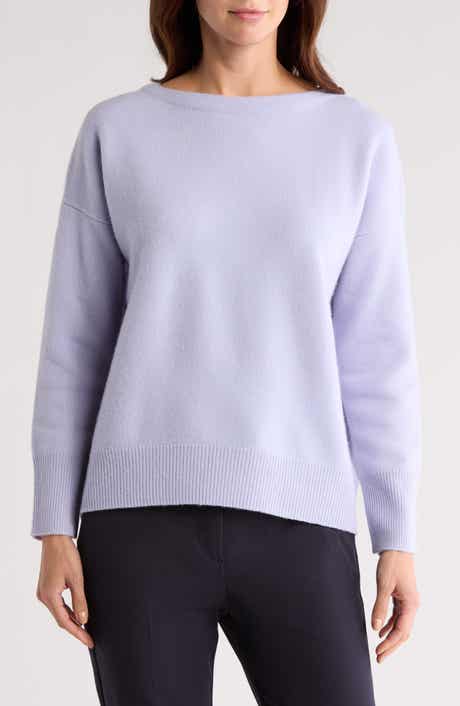 Vince Boat Neck Wool & Cashmere Pullover Sweater