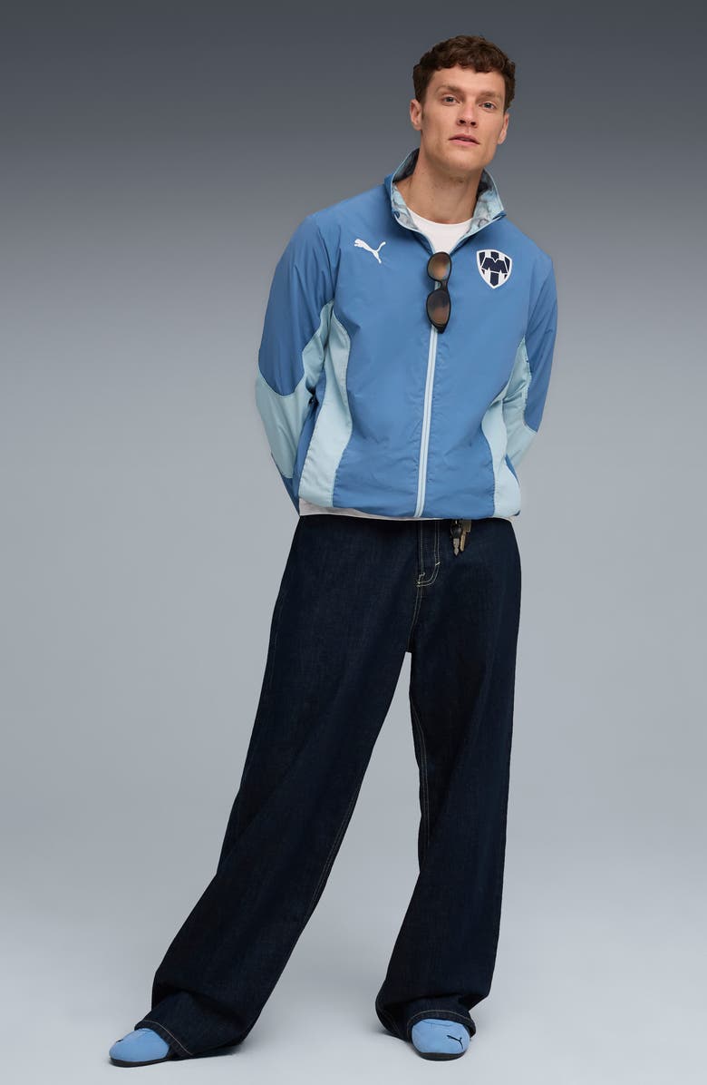 PUMA x KidSuper MTY Reversible Nylon Jacket, Alternate, color, Blue Horizon-Electro Royal