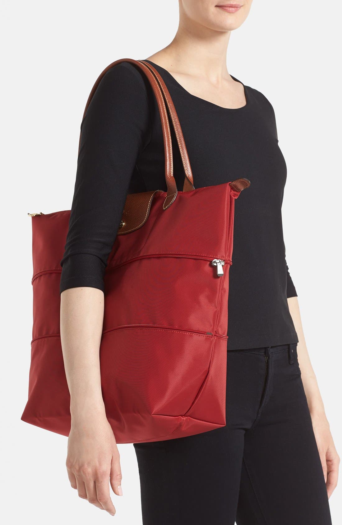 Longchamp 'Le Pliage' Expandable Tote, Alternate, color, 