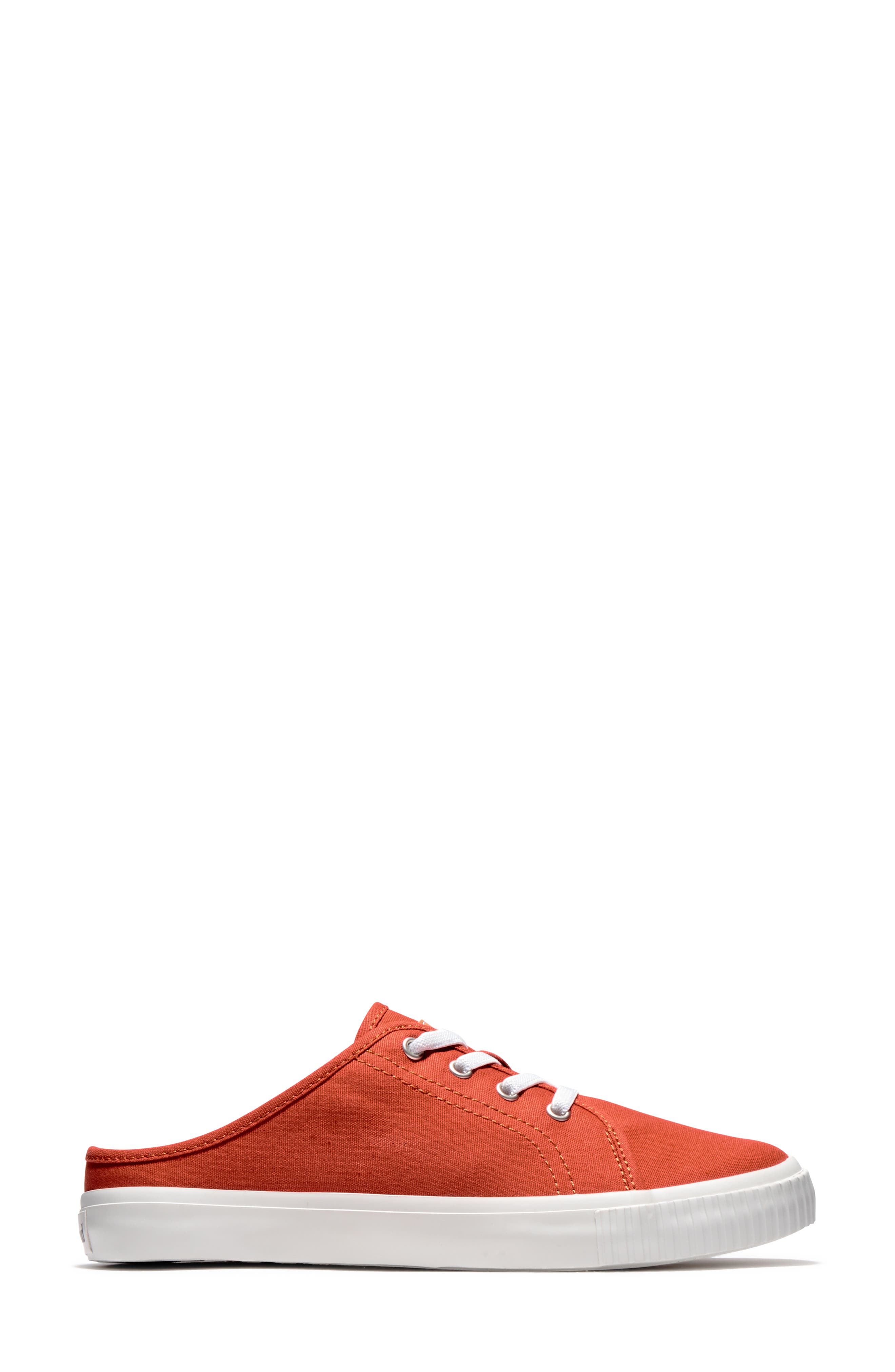 Skyla Bay Canvas Mule Sneaker, Alternate, color, LIGHT RED CANVAS