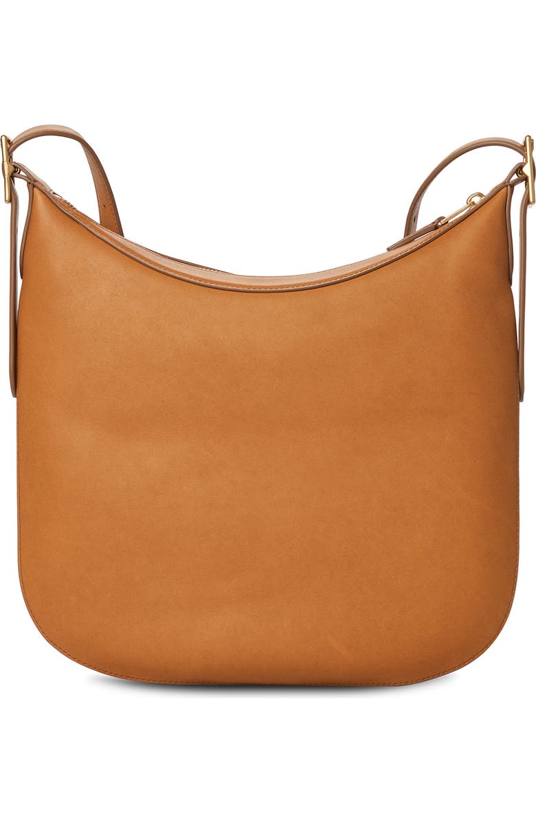 Shinola Medium Bixby Accordion Leather Crossbody Bag, Alternate, color, Tan