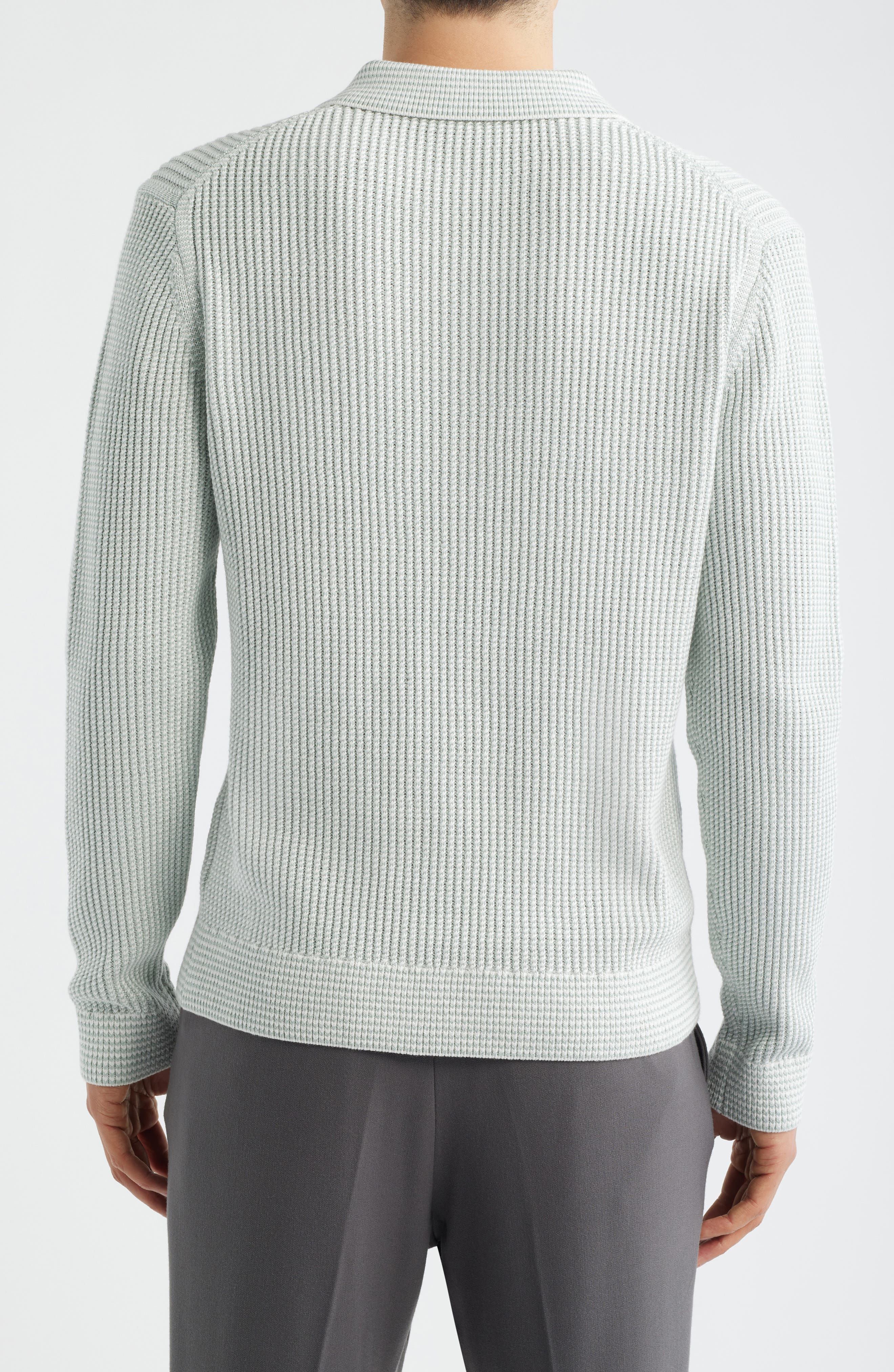 Dunbar Johnny Collar Sweater - image 2