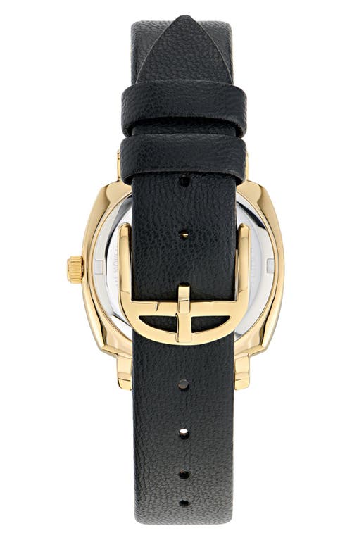 Ted Baker Kirsty Leather Strap Watch, 33mm In Black