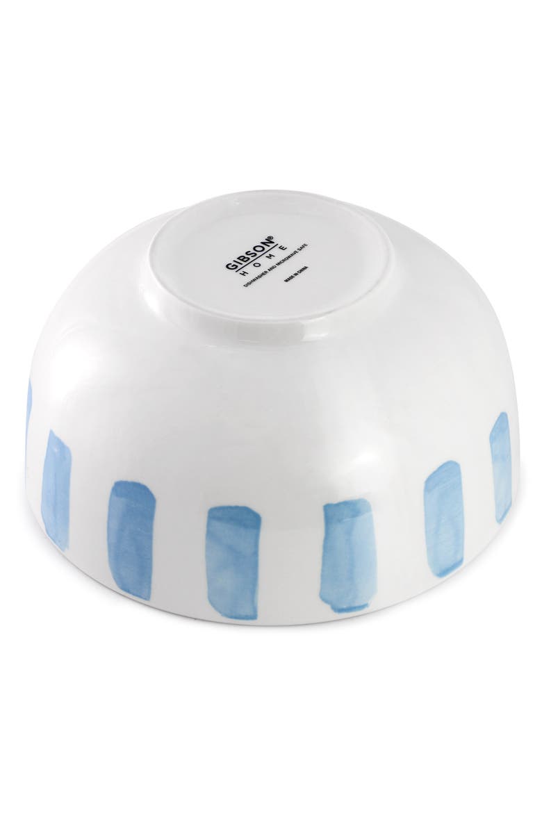 2 Piece Fine Ceramic Cereal Bowl Set, Alternate, color, Blue