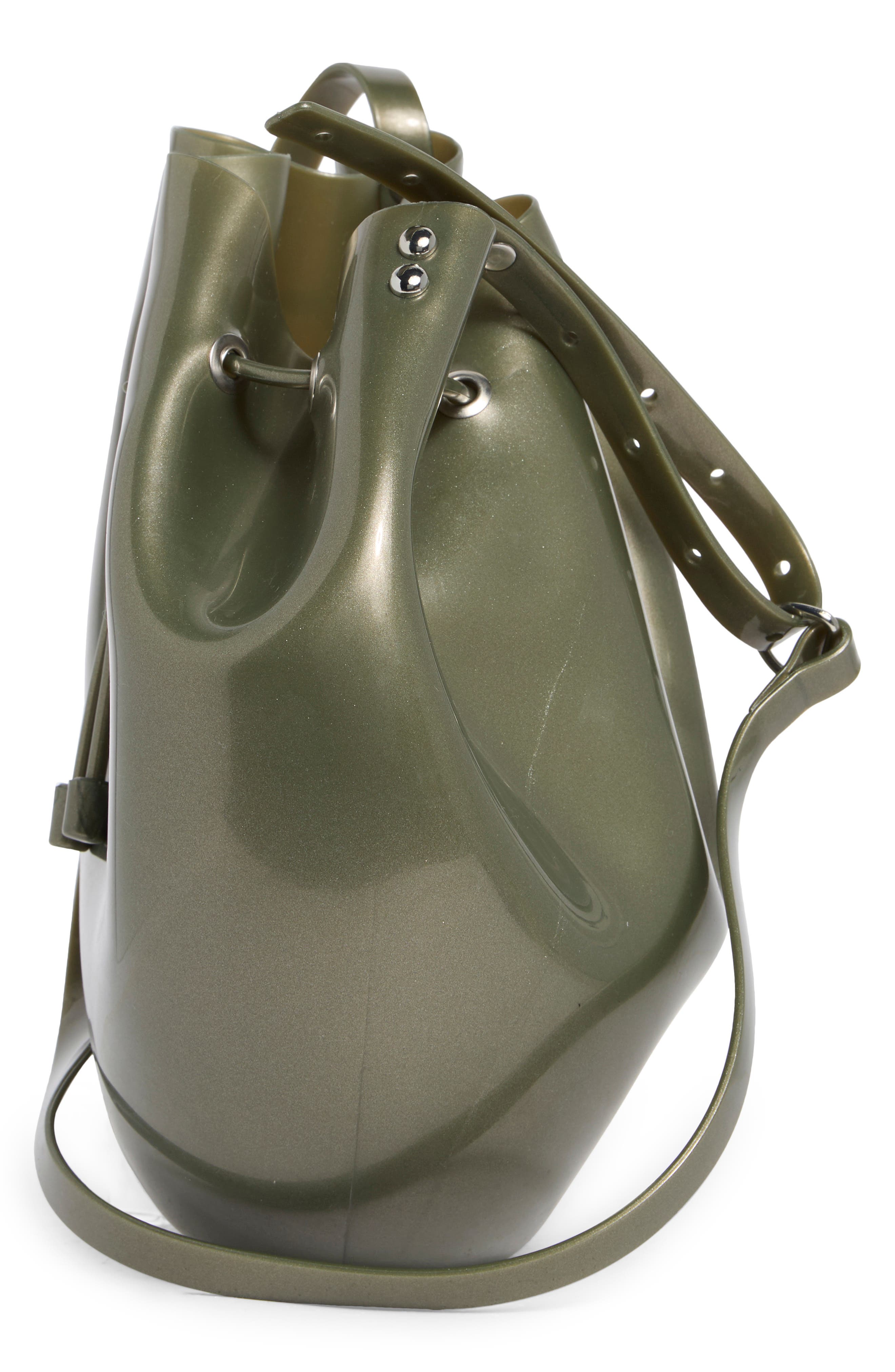 Sac Bucket Bag, Alternate, color, METALLIC GREEN
