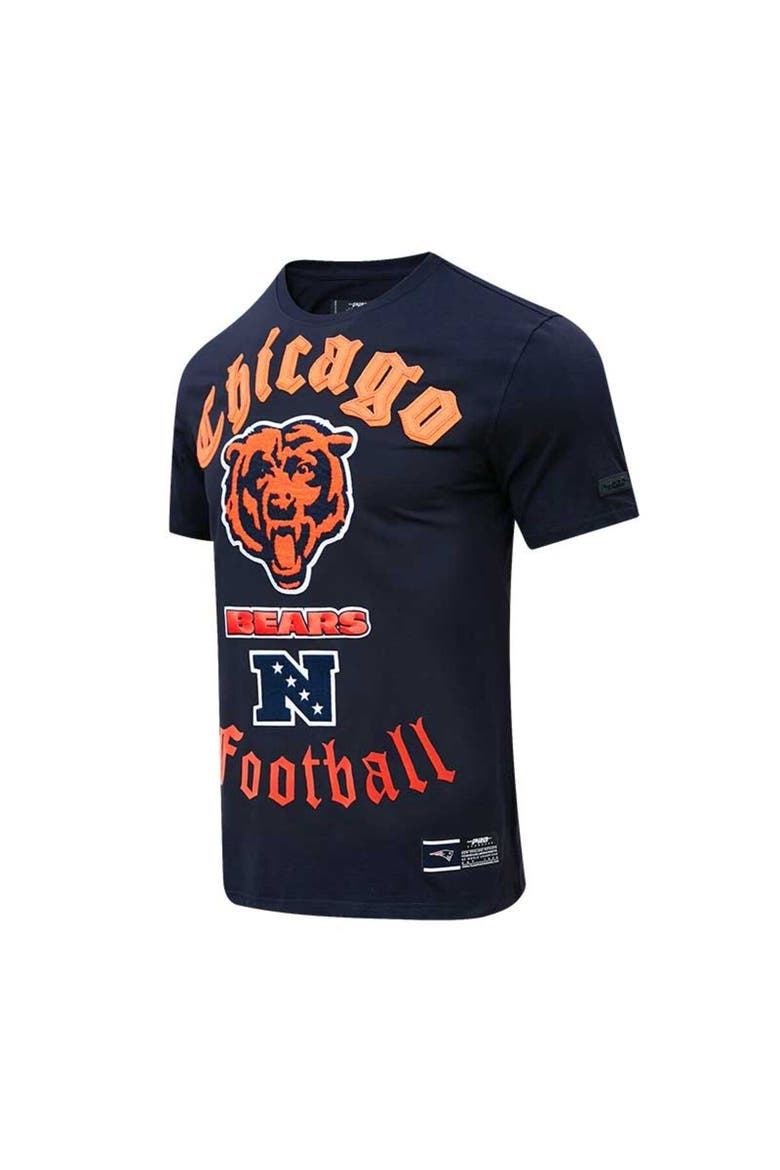 Men's Pro Standard Navy Chicago Bears Old English T-Shirt, Alternate, color, Navy