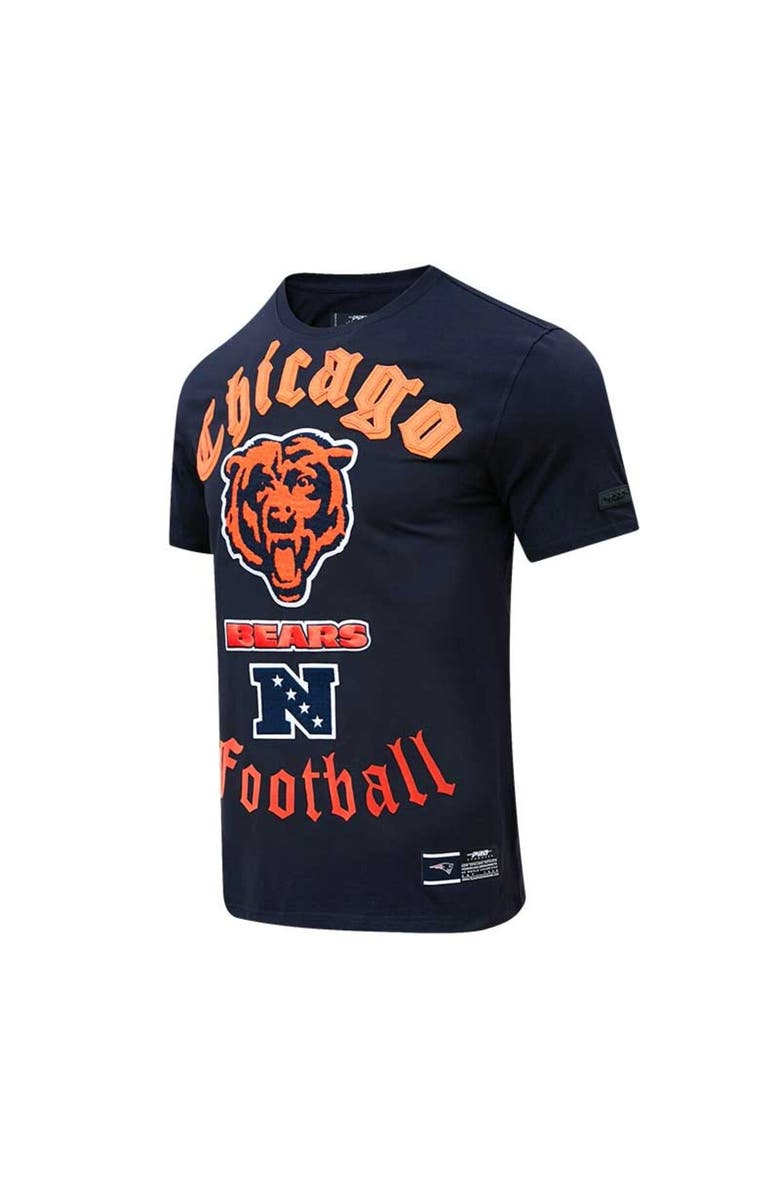 PRO STANDARD Men's Pro Standard Navy Chicago Bears Old English T-Shirt, Alternate, color, 