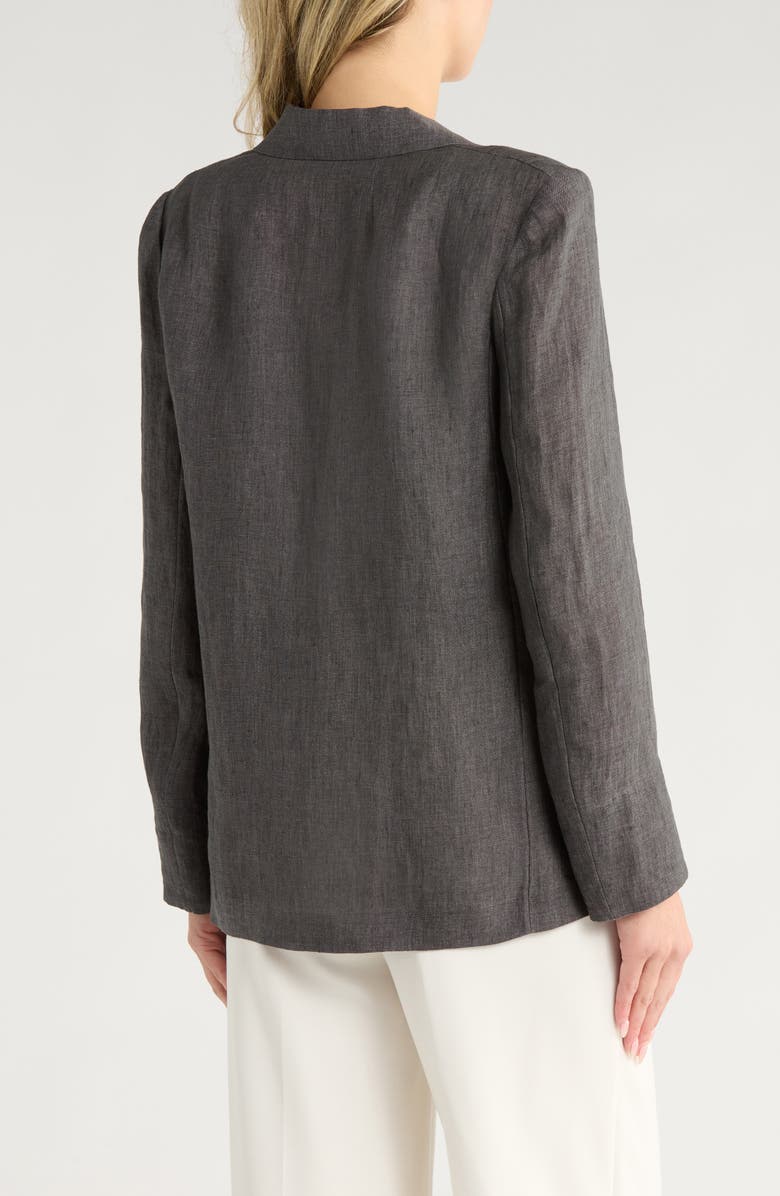 Theory Oversized Hemp Blazer, Alternate, color, Pewter Melange