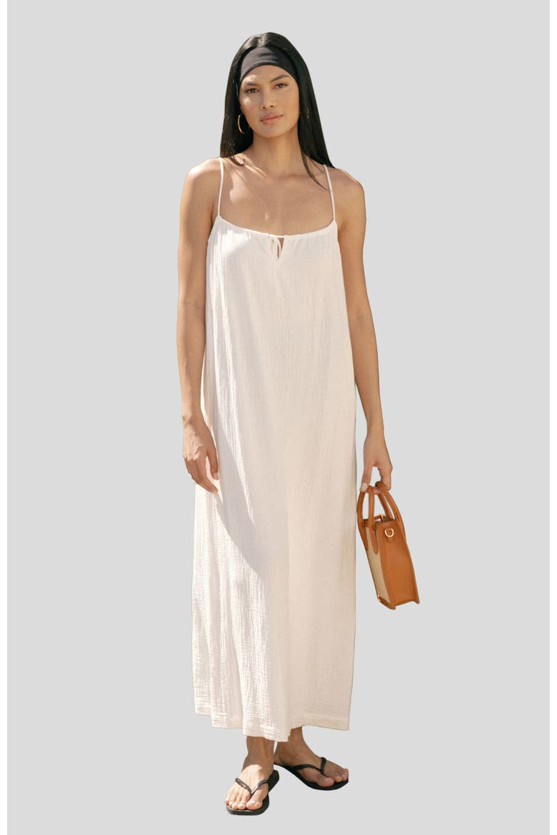 Soliel Dress, Main, color, Cream