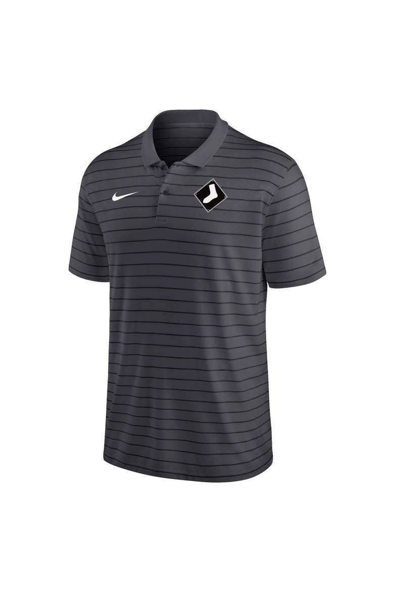 Men's Nike Charcoal Chicago White Sox City Connect Victory Performance Polo, Alternate, color, Charcoal