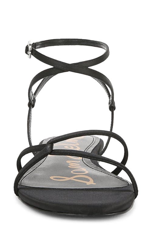 Sam Edelman Ellina Ankle Strap Sandal In Black
