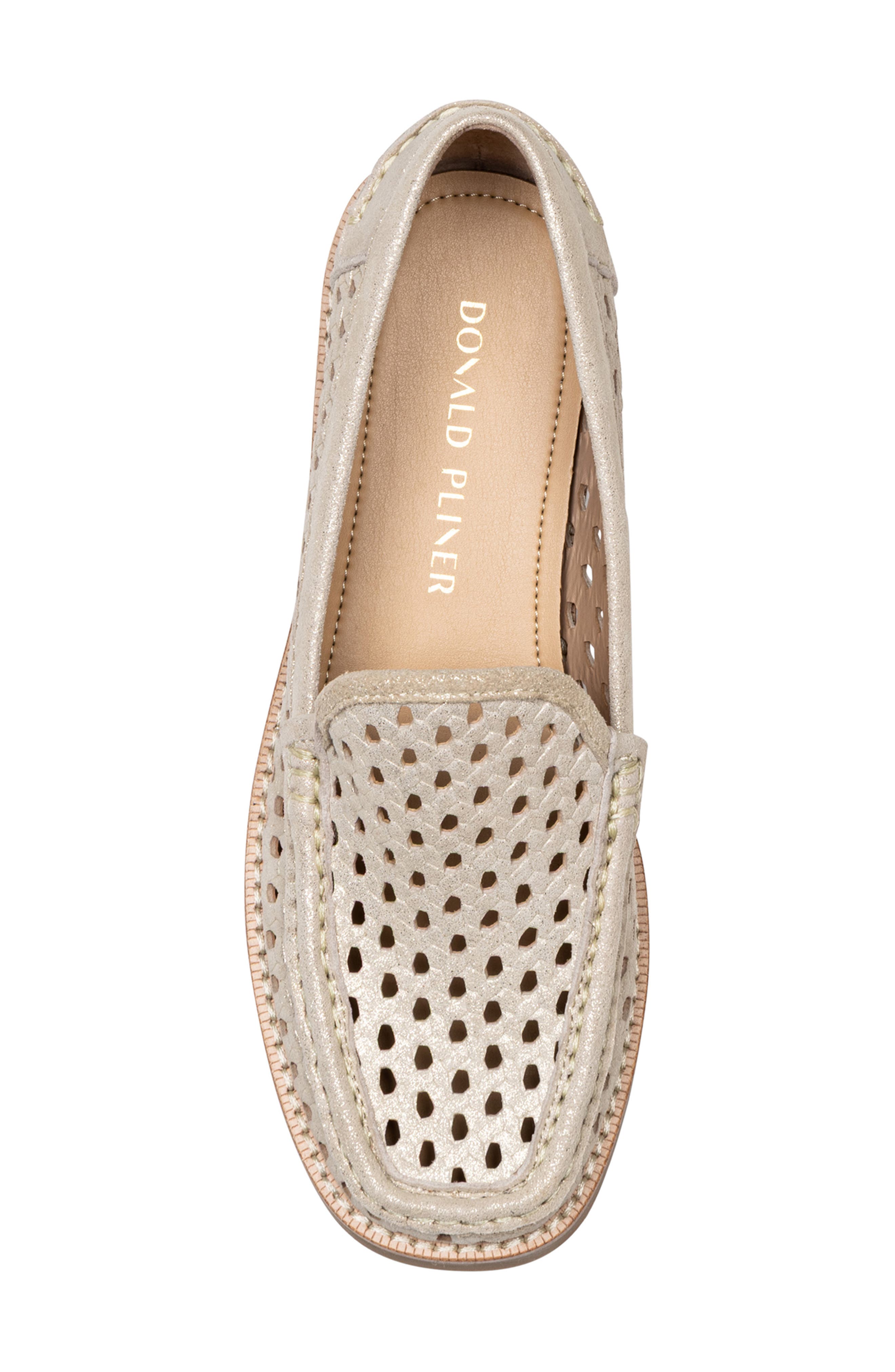 Ombree Loafer, Alternate, color, PLATINUM