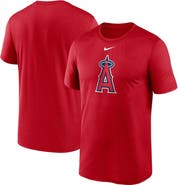 Nike Men's Nike Red Los Angeles Angels New Legend Logo T-Shirt