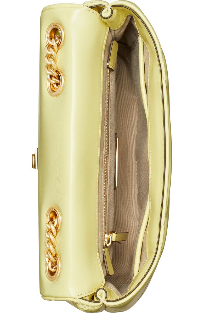 Tory Burch Small Kira Quilted Leather Crossbody Bag, Alternate, color,