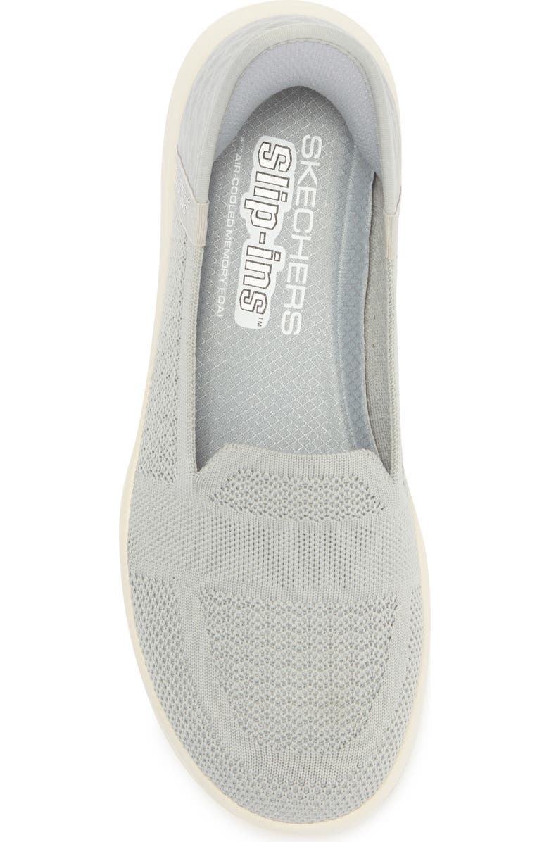 SKECHERS On the Go Flex Slip-On Sneaker, Alternate, color, Gray